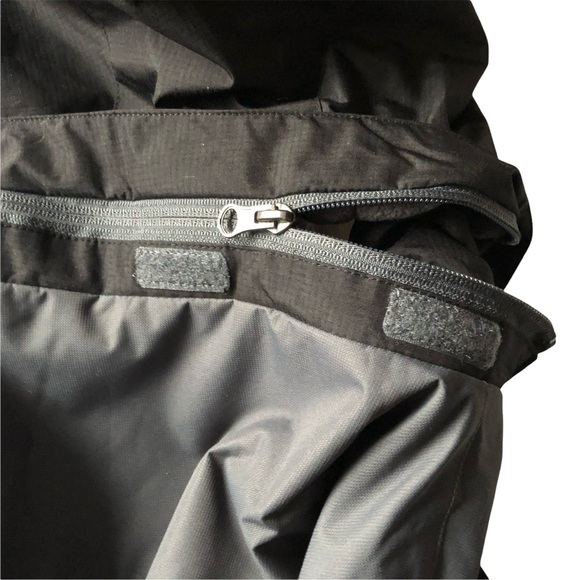 FREE COUNTRY Men’s Lined Jacket Large Black Gray EUC  Water Repellant - Picture 10 of 16